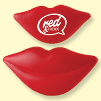 Lips anti-stress toy